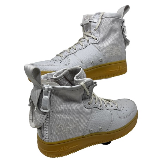 Nike Special Field Air Force 1 Mid Women's Sz 6 Vast Gray Leather 1373:L.3.3 - Picture 3 of 12